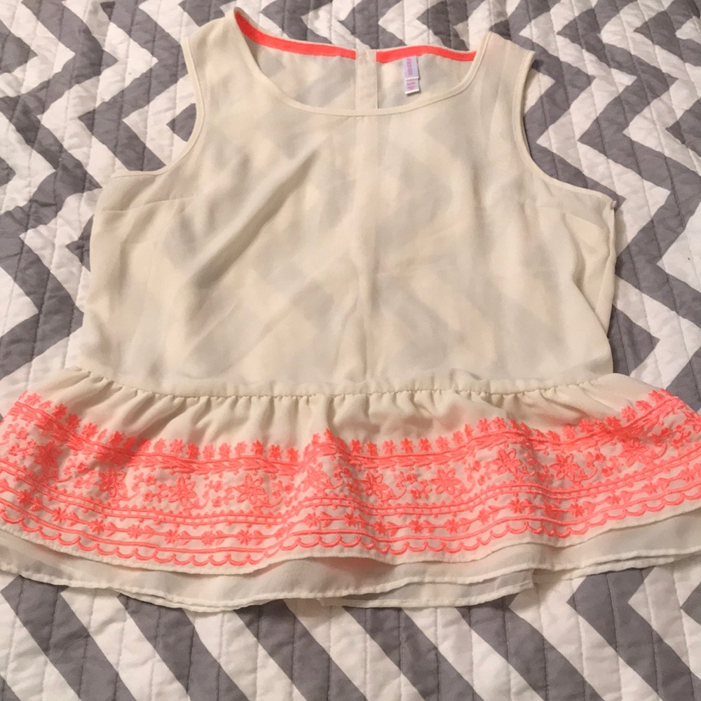 Peplum Tank